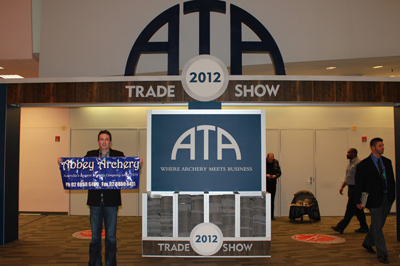 Abbey Archery attends the 2012 ATA Trade Show