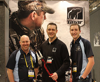 Michael, Ross Rinehart from Bear Archery and Grant - ATA 2014